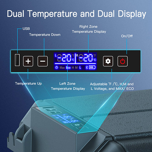 45 cans portable travel car refrigerator cooler fridge,12V Fridge for Car