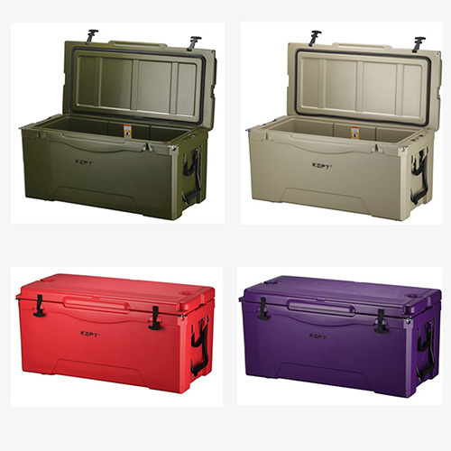 135QT Rotomolded cooler with wheels