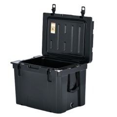 55QT Rotomolded Camping Cooler with EVA Pad and Wheel Options