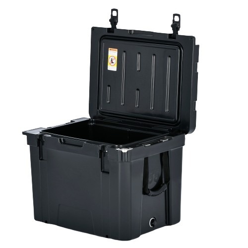 55QT Rotomolded Camping Cooler with EVA Pad and Wheel Options
