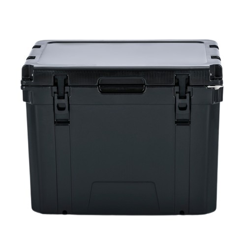 55QT Rotomolded Camping Cooler with EVA Pad and Wheel Options