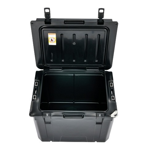 55QT Rotomolded Camping Cooler with EVA Pad and Wheel Options