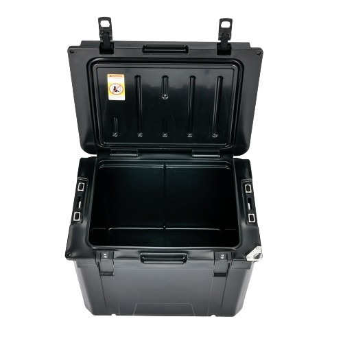 55QT Rotomolded Camping Cooler with EVA Pad and Wheel Options