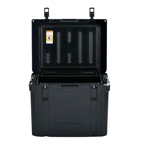 55QT Rotomolded Camping Cooler with EVA Pad and Wheel Options
