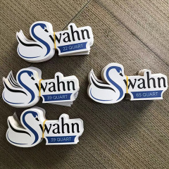 PVC sticker for colorful logo