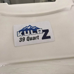 PVC sticker for colorful logo