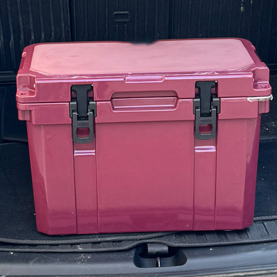 Wine Purple Rotomolded Cooler