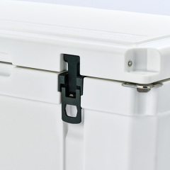 Heavy-Duty Boright 110QT rotomolded Cooler with Wheels and arm handle