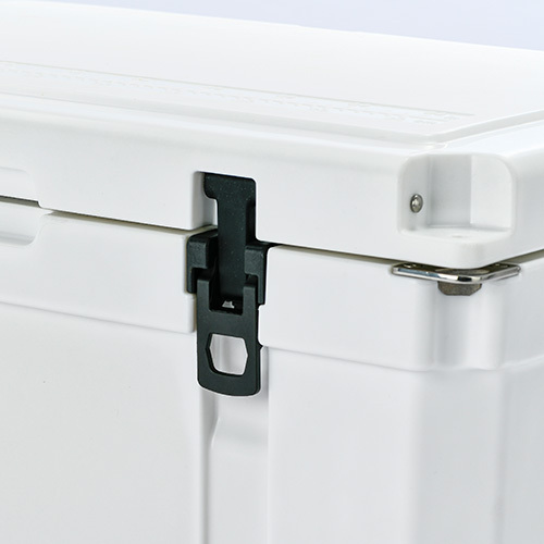 Heavy-Duty Boright 110QT rotomolded Cooler with Wheels and arm handle