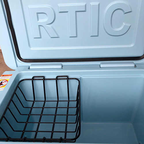 Heavy-Duty Cooler Basket Wire Dry Storage Basket for Ice Box Organizing