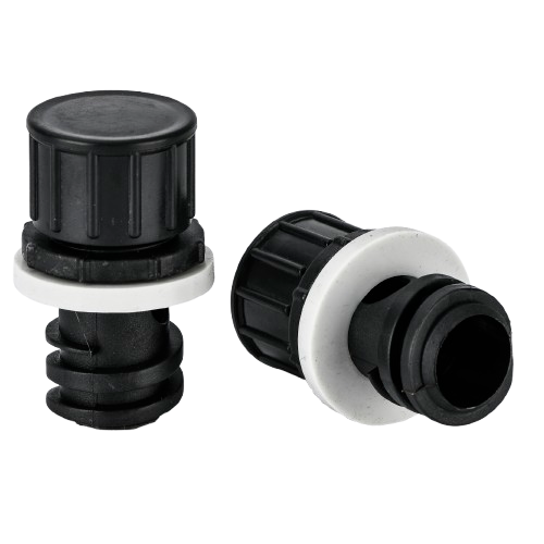 Cooler Drain Plug Hose Connection