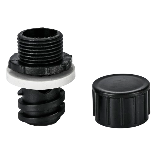 Cooler Drain Plug Hose Connection