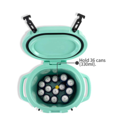 27QT Rotomolded Round Cooler – Best Ice Chest for Camping