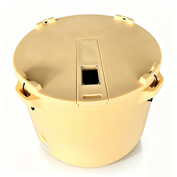660L Rotomolded Insulated Fish Container for Commercial Seafood Logistics
