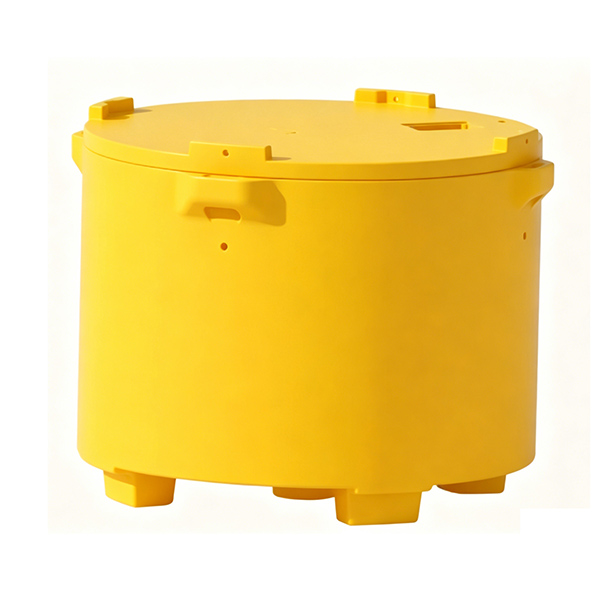 660L Rotomolded Insulated Fish Container for Commercial Seafood Logistics