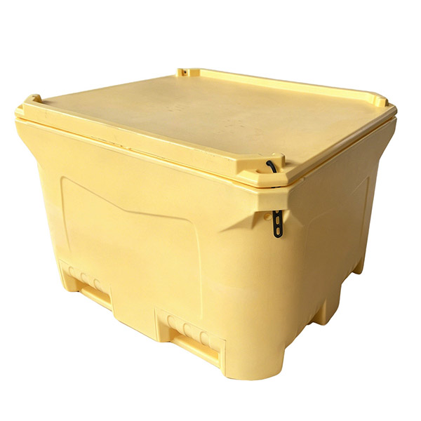 Commercial Seafood Transport Container 800L Stackable with Lid