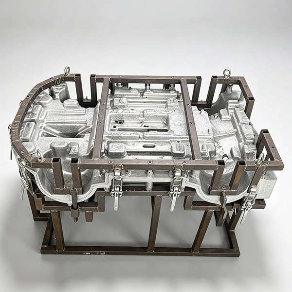 Precision aluminum mold for go-kart shell