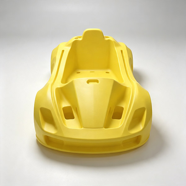 Finished rotomolded go-kart shell