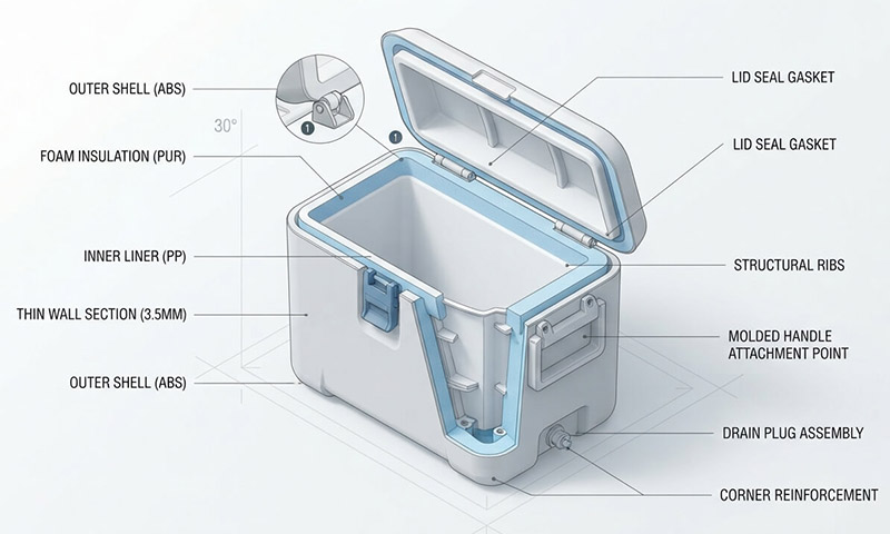 Injection molding process