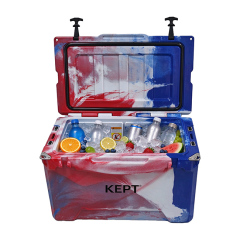 50QT Camo Rotomolded Hard Cooler – Camouflage Roto-Molded Ice Chest for Hunting, Fishing & Outdoor
