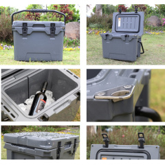25QT Rotomolded Camo Hard Cooler Box | Custom Camouflage | OEM Manufacturer
