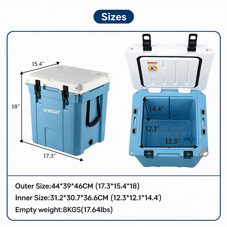 33QT Rotomolded Hard Cooler | OEM & Private Label Manufacturer