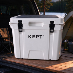 Boright 45QT Rotomolded Cooler with Recessed Flat-Top Lid