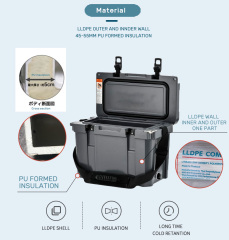 17QT Rotomolded Cooler | Hard Ice Chest & Ice Box | OEM Manufacturer