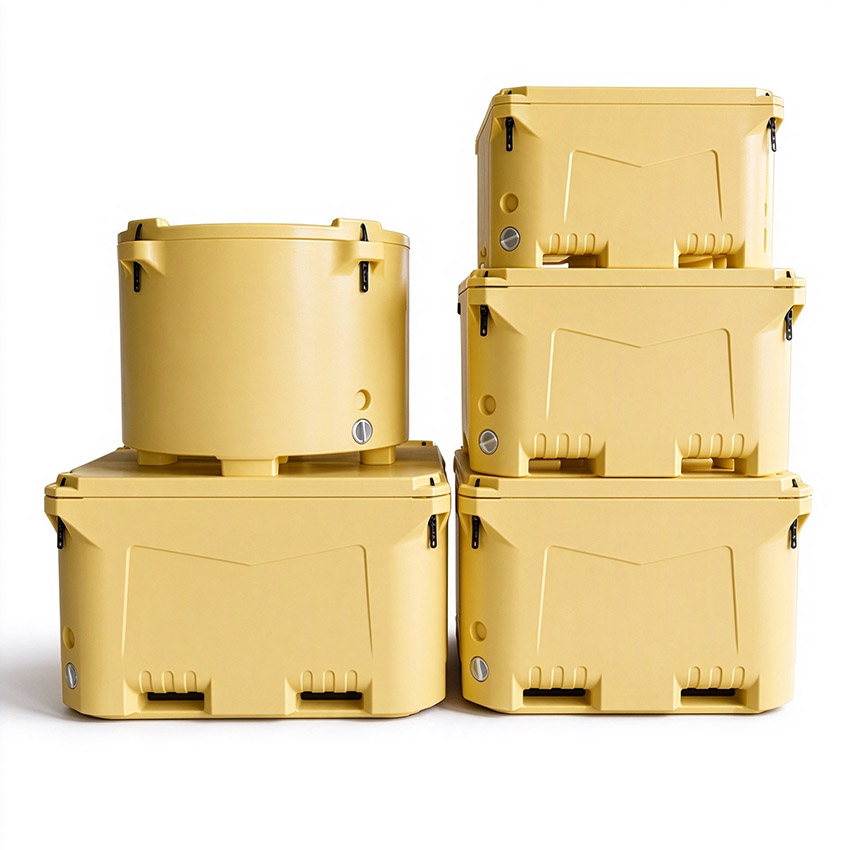 Insulated Fish Tubs and Seafood Transport Containers by Boright Industries