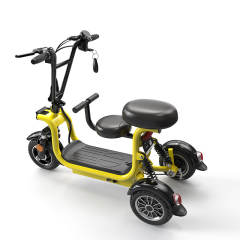 YIDI Mini Electric Tricycle 400W 48V with Child Seat | Wholesale Electric Trike for Adults