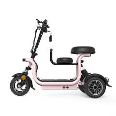 YIDI Mini Electric Tricycle 400W 48V Electric Trike With Child Seat