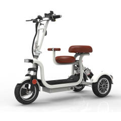 YIDI Mini Electric Tricycle 400W 48V Electric Trike With Child Seat
