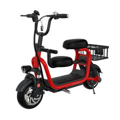 Yidi OEM Electric Bicycle 48v Lithium Battery Foldable Electric Bike With Child Seat And Basket