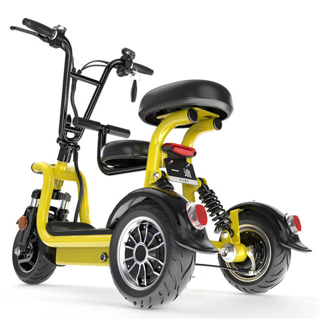 YIDI Mini Electric Tricycle 400W 48V with Child Seat | Wholesale Electric Trike for Adults