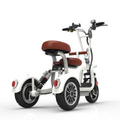 YIDI Mini Electric Tricycle 400W 48V Electric Trike With Child Seat
