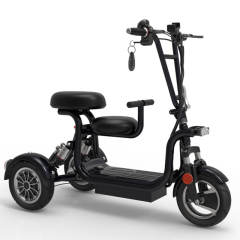 YIDI Mini Electric Tricycle 400W 48V Electric Trike With Child Seat