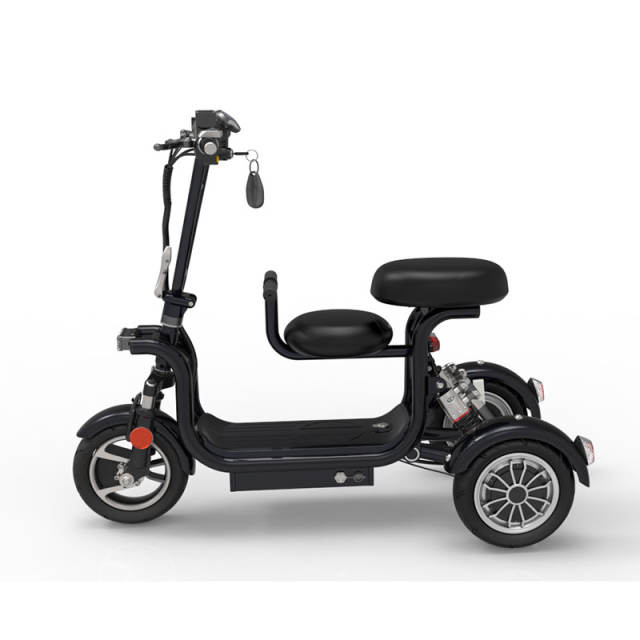 YIDI Mini Electric Tricycle 400W 48V Electric Trike With Child Seat