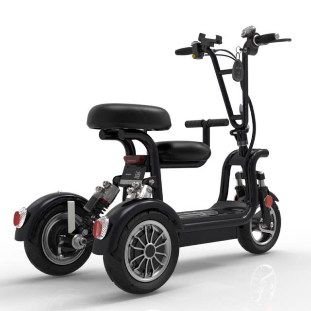 YIDI Mini Electric Tricycle 400W 48V Electric Trike With Child Seat