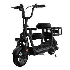 Yidi OEM Electric Bicycle 48v Lithium Battery Foldable Electric Bike With Child Seat And Basket