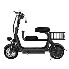 Yidi OEM Electric Bicycle 48v Lithium Battery Foldable Electric Bike With Child Seat And Basket