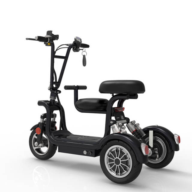 YIDI Mini Electric Tricycle 400W 48V Electric Trike With Child Seat