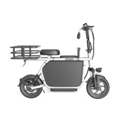Yidi High Speed Lithium Battery Scooter Electric Bicycle With A Large Detachable Pet Box