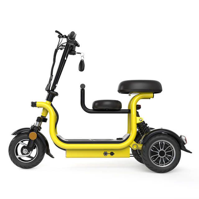 YIDI Mini Electric Tricycle 400W 48V with Child Seat | Wholesale Electric Trike for Adults