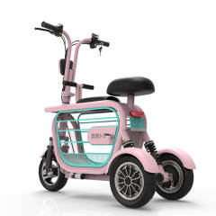 Yidi New Style Electric Tricycles Parent-child Scooter Pet Electric Bicycle