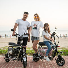 YIDI Women Motorcycle Folding Electric Scooter With Child Seat