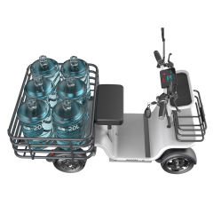 YIDI Mini Cargo Motor Dual Motor Drive Four-wheels Cargo Electric Scooter