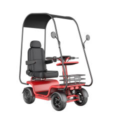 YIDI Mold D17 Travel Sunshade 4 Wheels 48V 1000W Wide Seat Reverse Gear Mobility Disabled Handicapped Elderly Electric Scooter For Seniors