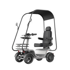 YIDI Mold D17 Travel Sunshade 4 Wheels 48V 1000W Wide Seat Reverse Gear Mobility Disabled Handicapped Elderly Electric Scooter For Seniors