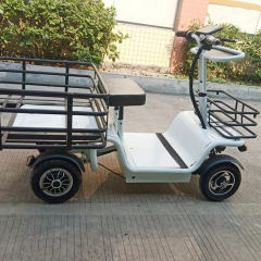 YIDI Mini Cargo Motor Dual Motor Drive Four-wheels Cargo Electric Scooter