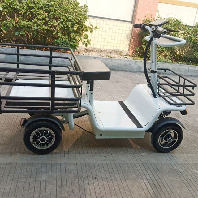 YIDI Mini Cargo Motor Dual Motor Drive Four-wheels Cargo Electric Scooter